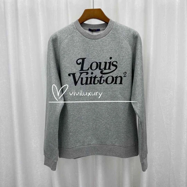 Louis Vuitton x Nigo 2020 Squared Sweatshirt - Grey Sweatshirts