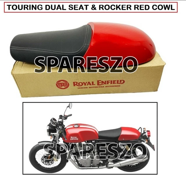 ROYAL ENFIELD TOURING DUAL SEAT & ROCKER RED COWL GT 650