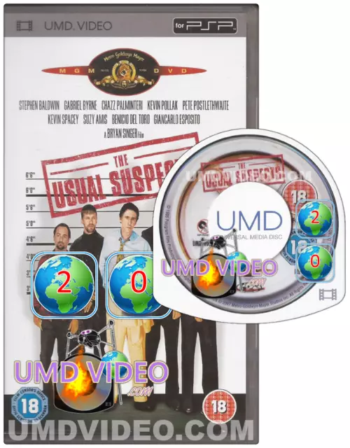 PSP UMD Movie - The Usual Suspects [Read Description]