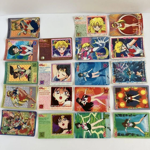 Sailor Moon Carddass 41 Sheets 45 Duplicates 86 Pieces In Total
