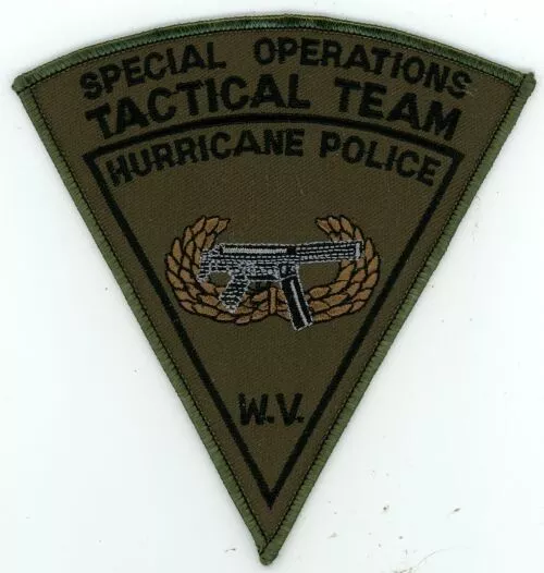 West Virginia Wv Hurricane Police Special Ops Tactical Shoulder Patch Sheriff