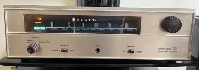 Scott Stereomaster 350-D Tube Tuner in working condition