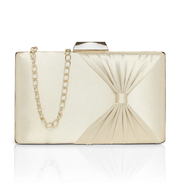 DE MUJER Lazo Marco Embrague Bolsas Desmontable Cadena Tira Bolso Cartera B2