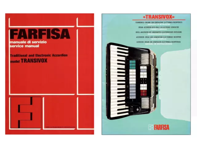 FARFISA TRANSIVOX Service Manual Schematic Diagrams Schaltplan Schemi + Owners