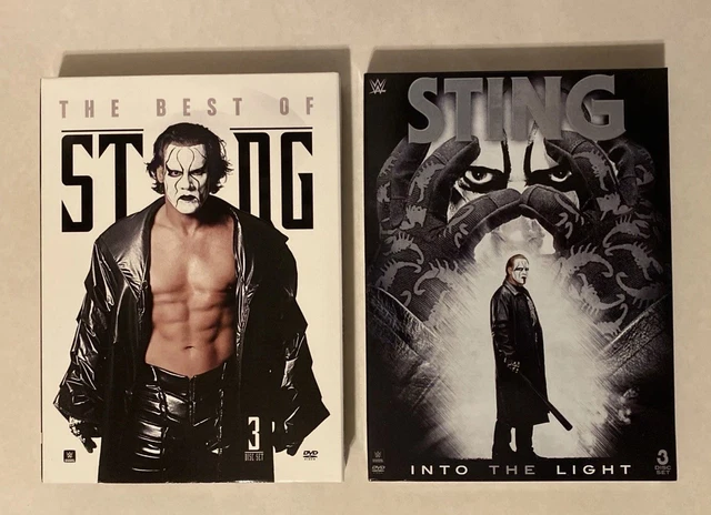 WWE: THE BEST of Sting DVD (2014) Sting cert 15 3 discs Wrestling