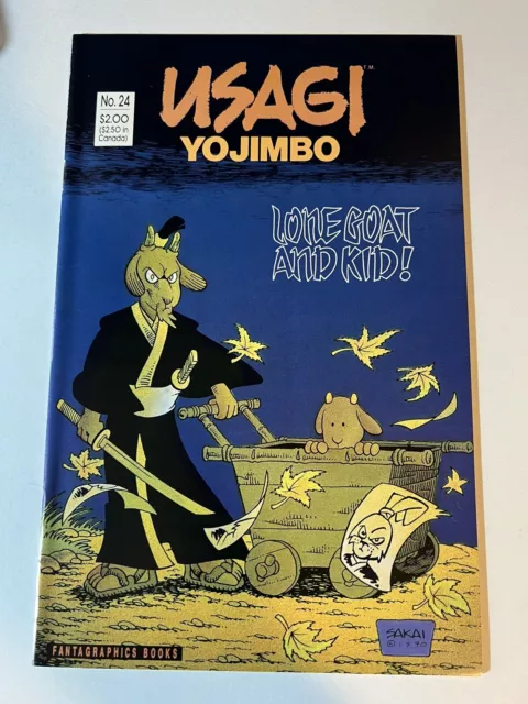 USAGI YOJIMBO #24 (1989) Fantagraphics Stan Sakai Comic TMNT VF/NM