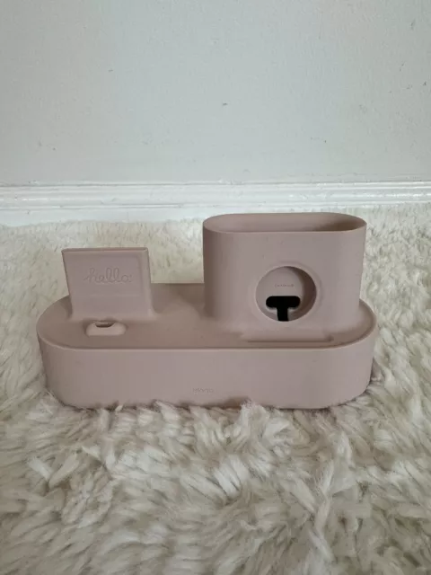 Elago Apple 3 In 1 Pink Charging Station Dock iPhone AirPods Apple Watch