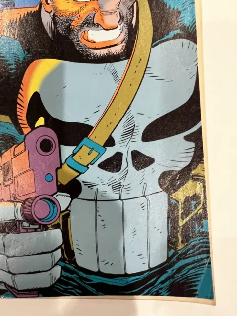 THE PUNISHER WAR ZONE - Vol. 1 #7 Police - Freeze!  Sept. 1992 - Marvel Comics 5
