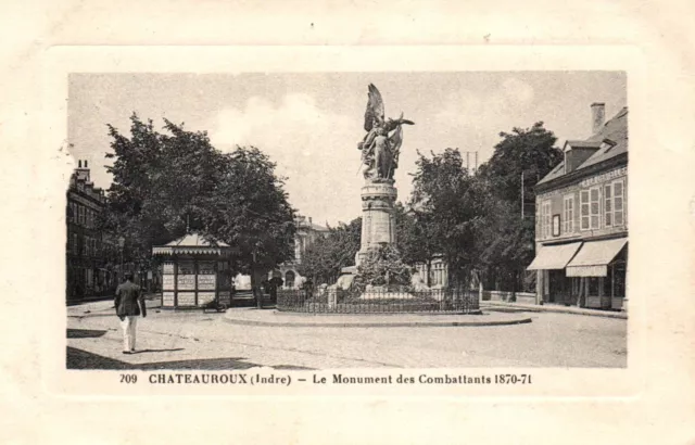 CPA 36 - CHATEAUROUX (Indre) - 709. Le Monument des Combattants