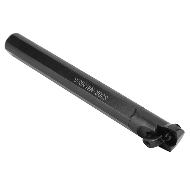 20x200mm S20R‑MWLNR08 CNC Lathe Turning Tool Boring Bar Holder W/ WNMG0804 Blade