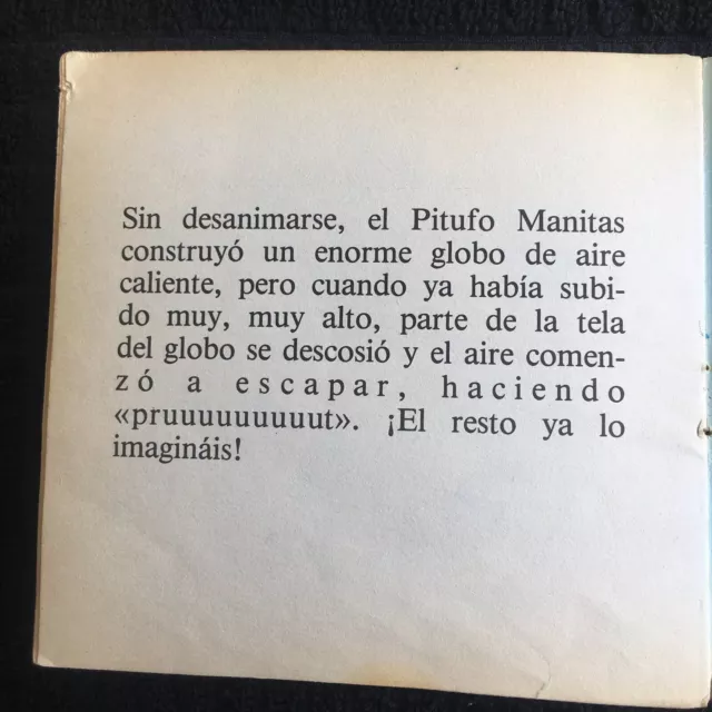 Minicuentos Pitufos nº 4 - El Pitufo Volador by PEYO, ed. Bruguera 1981 - SMURFS 3