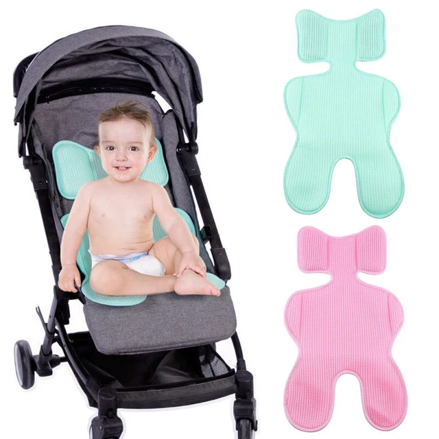 Baby Kids Stroller Seat Cushion Pushchair Mat Cool Liners Pad Summer Cooling Mat