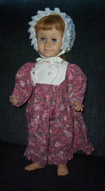 Vintage 1960s MATTEL 20" Blonde CHATTY CATHY DOLL String No Talk