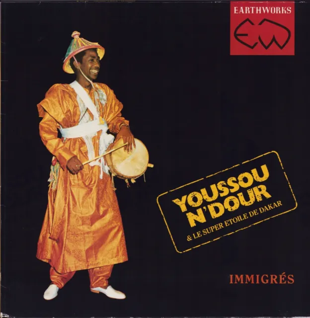 Youssou N'Dour & Le Super Etoile De Dakar ‎- Immigrés (Vinyl LP - EU 1988)
