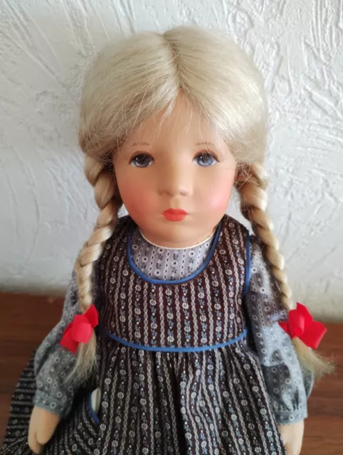 Käthe Kruse Puppe „Amelie“ 35 cm, aus dem Jahr 1981/82, OVP in Originalkleidung 3