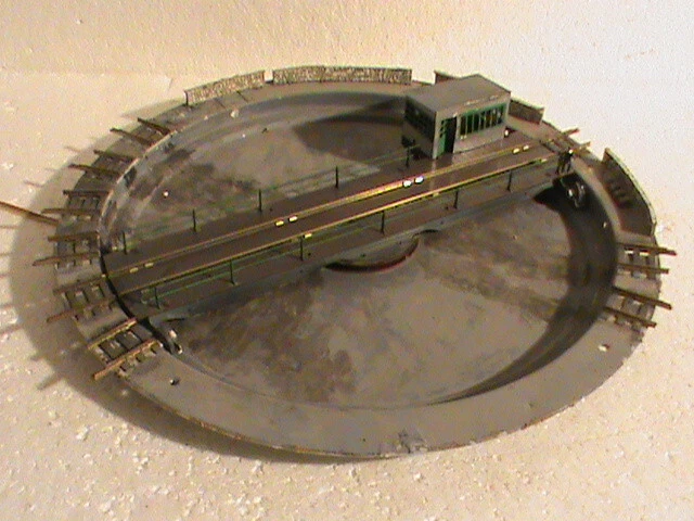 Pont Tournant électrique Fleischmann HO 6154, Pour Train Miniature, Occasion, Allemagne