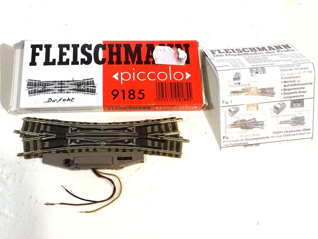 FLEISCHMANN PICOLO ( 9143 R ) AIGUILLAGE ELECTRIQUE COURBE A DROITE N 1