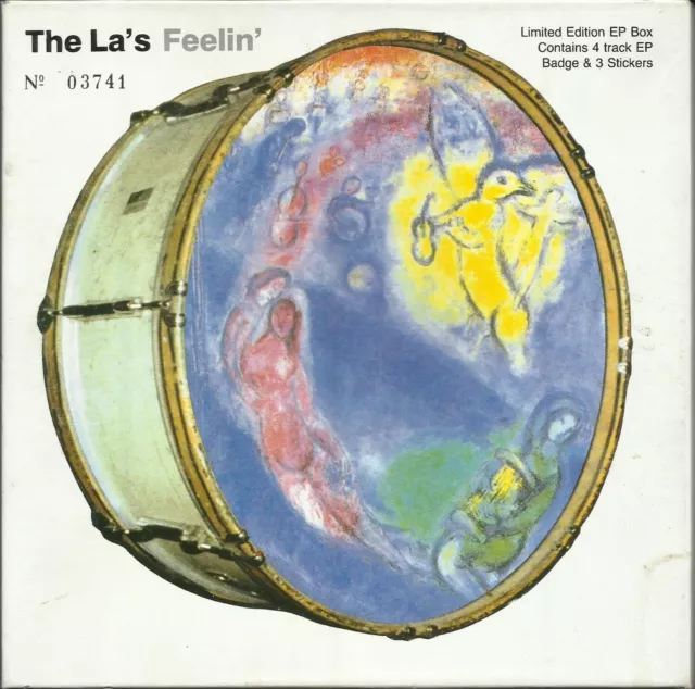 The La's: Feelin' Ep (Go! Discs, 1991) Limited Edition Numbered Box   Ex/Vg