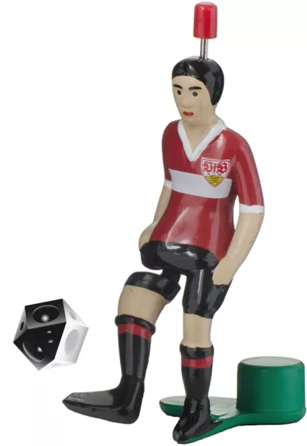 TIPP-KICK Star Kicker VfB STUTTGART Spieler KLASSIK ROT + Fussball Figur