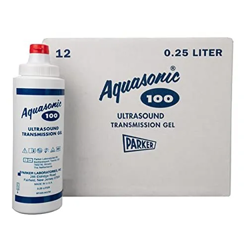 Aquasonic - 26354 Ultrasound Gel 0.25L Dispenser Bottles Pack of 12