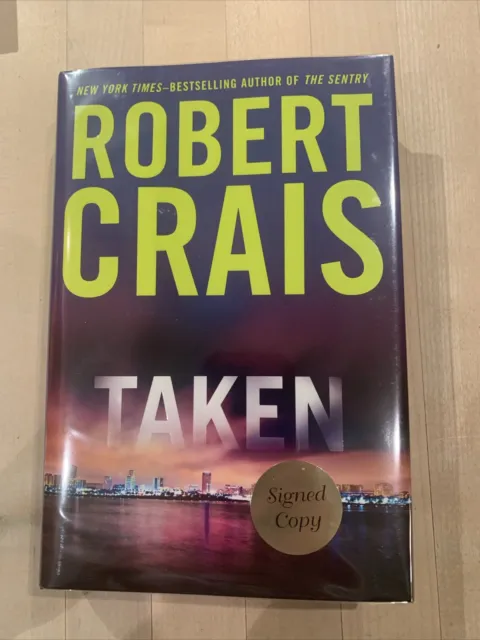 Robert Crais TAKEN Signed 1st Edition 1st Printing