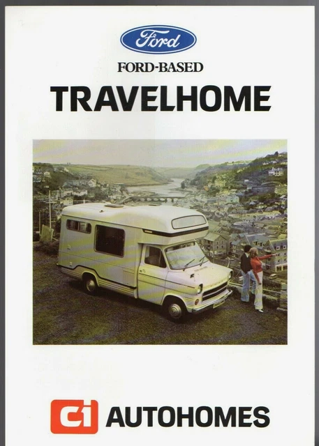 FORD TRANSIT MK1 CI Travelhome Caravan 1976-77 UK Market Single
