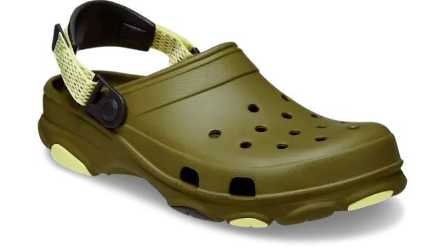 Crocs Women's and Men's Shoes - Classic All Terrain Adjustable Slip On Clogs