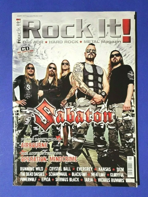 Rock It Das Aor Hard Rock Metal Magazin Sep Okt 2016 Heft 95