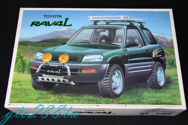 アオシマ1/24トヨタ RAV4 L 完成品 Toyota RAV4L Plastic model kit 1/24 scale Aoshima From Japan
