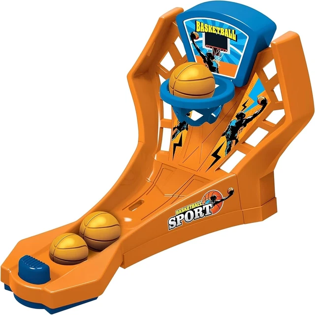 Gioco basket da tavolo - Dettagli, Articoli da Regalo, Giocattoli in Legno, Artigianato Italiano