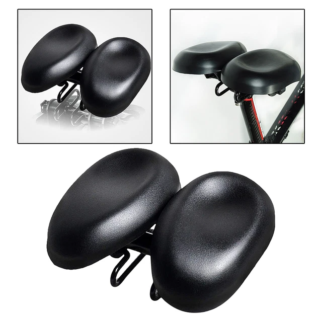 Dual Pad Fahrrad Sattel Sitz Kissen Abdeckung Einstellbar für MTB   Berg