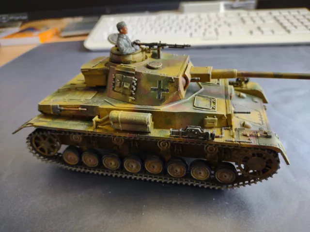Panzer IV und Kommandant WW II, 1:35 gebaut