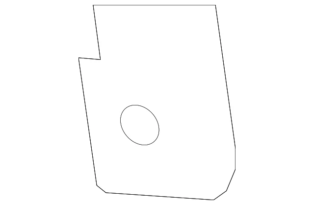 Genuine Ford Side Bracket Retainer Nut W715197-S439