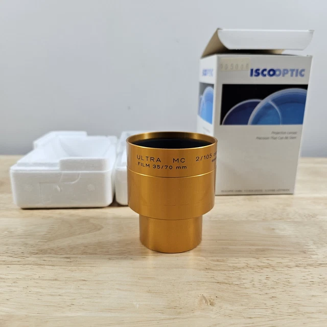 35mm ISCO Ultra Star HD Plus MC Anamorphic 72.5mm projector Lens used