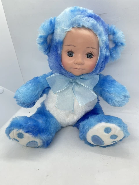 COTTON CANDY IMPORTS Blue Bunny Doll Baby Real Life $26.24 - PicClick AU