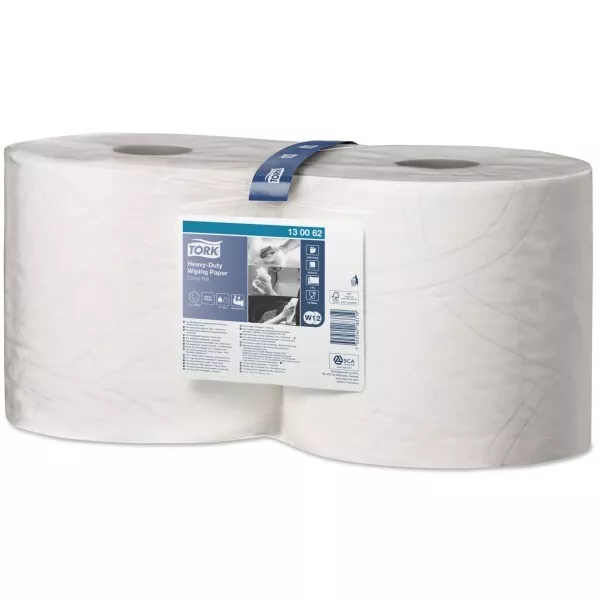 2ply White Prem Hd Combi Roll 2x170m 130062 Tork Genuine Top Quality Product New