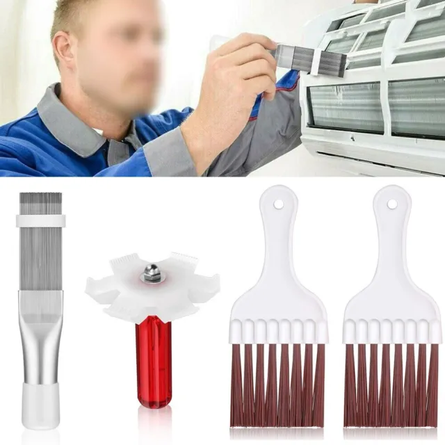 Kaufe Klimaanlagen-Kondensator-Lamellenkamm, Edelstahl, Klimaanlagen-Lamellen-Reinigungsbürste,  Luft