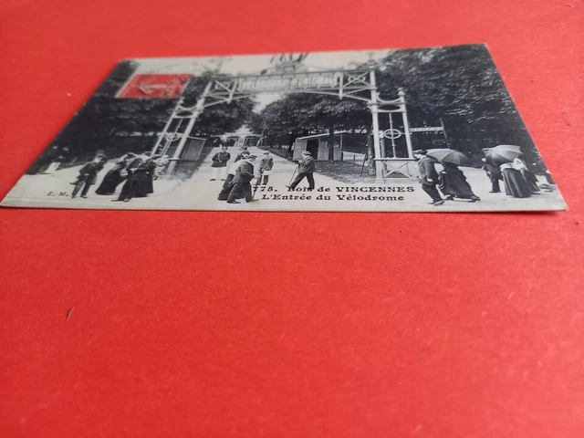 94 Cpa Vincennes  Entrée Du Vélodrome
