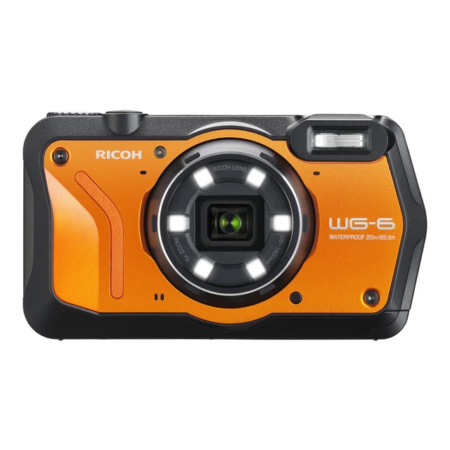 Ricoh WG 6 Digital Camera Orange