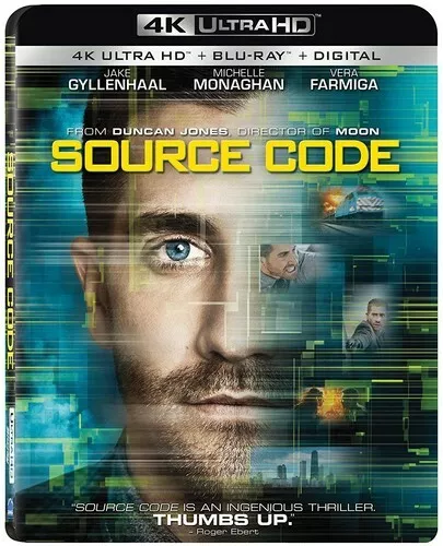 New Sealed Source Code 4K Ultra HD + Blu-ray + Digital