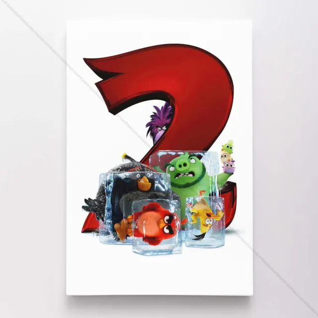 The Angry Birds Movie Poster Canvas Movie Print #9711