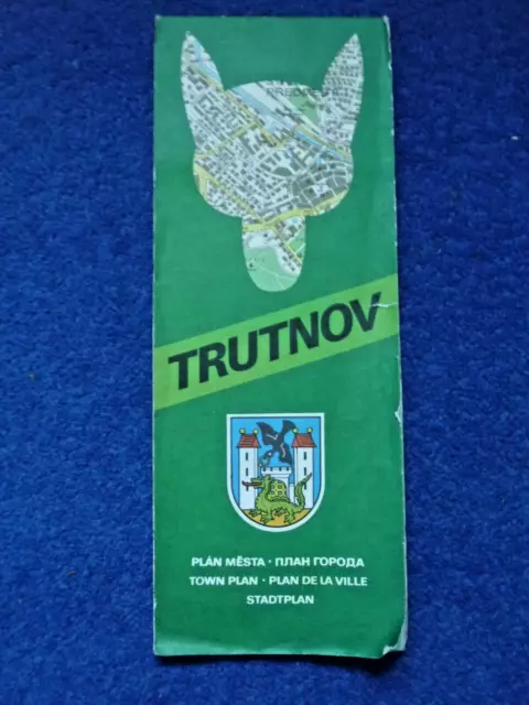 Trutnov 1985 Wanderkarte Tschechoslowakei