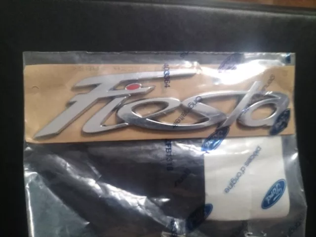 Emblema distintivo stivale posteriore Ford fiesta nuovo originale