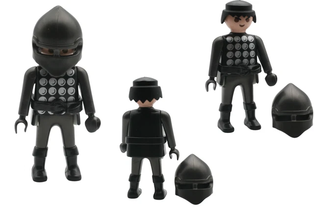 5 X Garde Hussard Dragon Soldat Officier Hell Bleu Playmobil