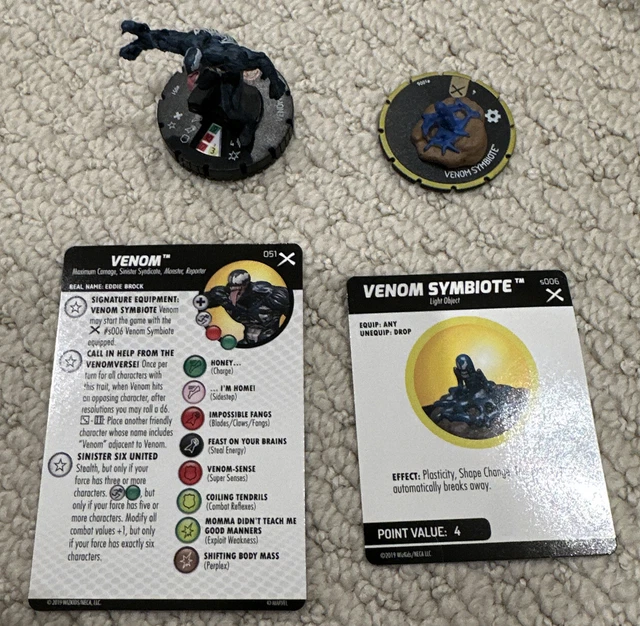 Venom #051 Earth X Marvel Heroclix Marvel Heroclix: Earth X