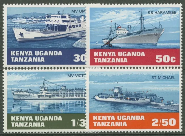 Ostafrikanische Gemeinschaft 1969 Binnenschiffe Fähren 181/84 postfrisch