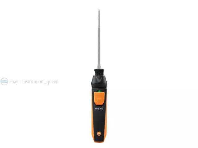 Testo 915i Thermometer with immersion/penetration probe Bluetooth 100m 0563 1915