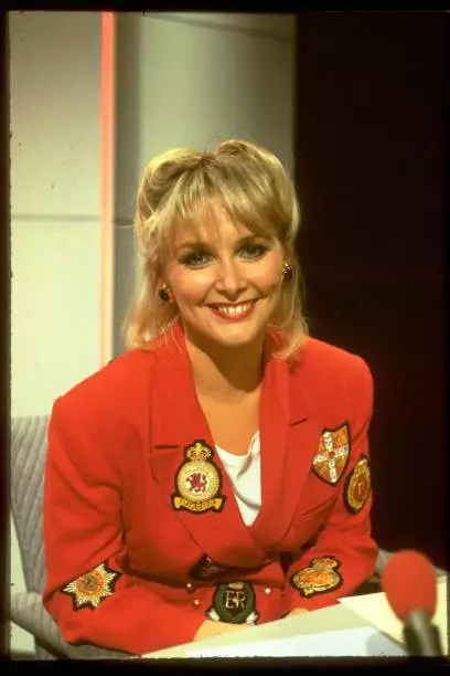 Television presenter and singer Cheryl Baker circa 1990 TV OLD PHOTO