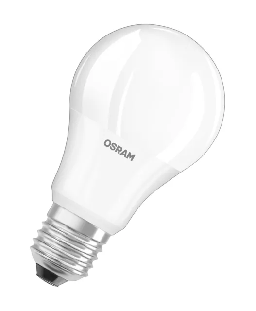 OSRAM STAR+ LED Lampe mit E27 Sockel, Warmweiss(2700K), 10W, mit Dämmerungssenso