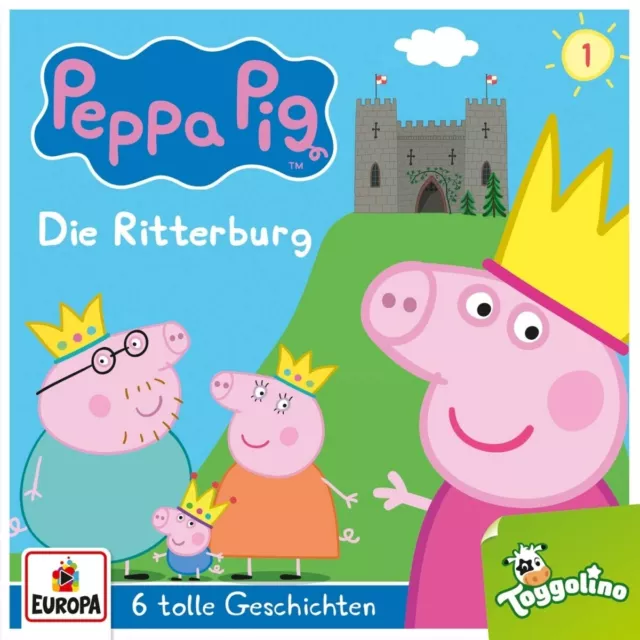 Peppa Pig - Die Ritterburg & 5 weitere Geschichten (CD) - OVP